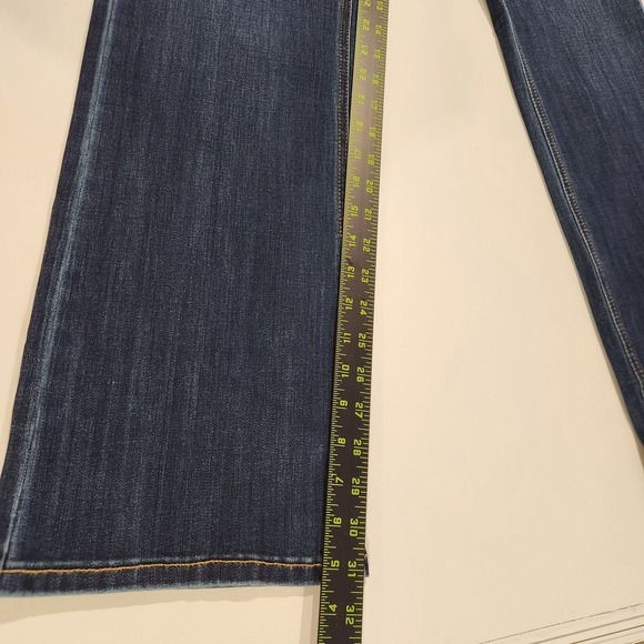 Wrangler Women's High Rise Bootcut Jeans Size 10‎ Dark Wash Denim NWT - Picture 3 of 7